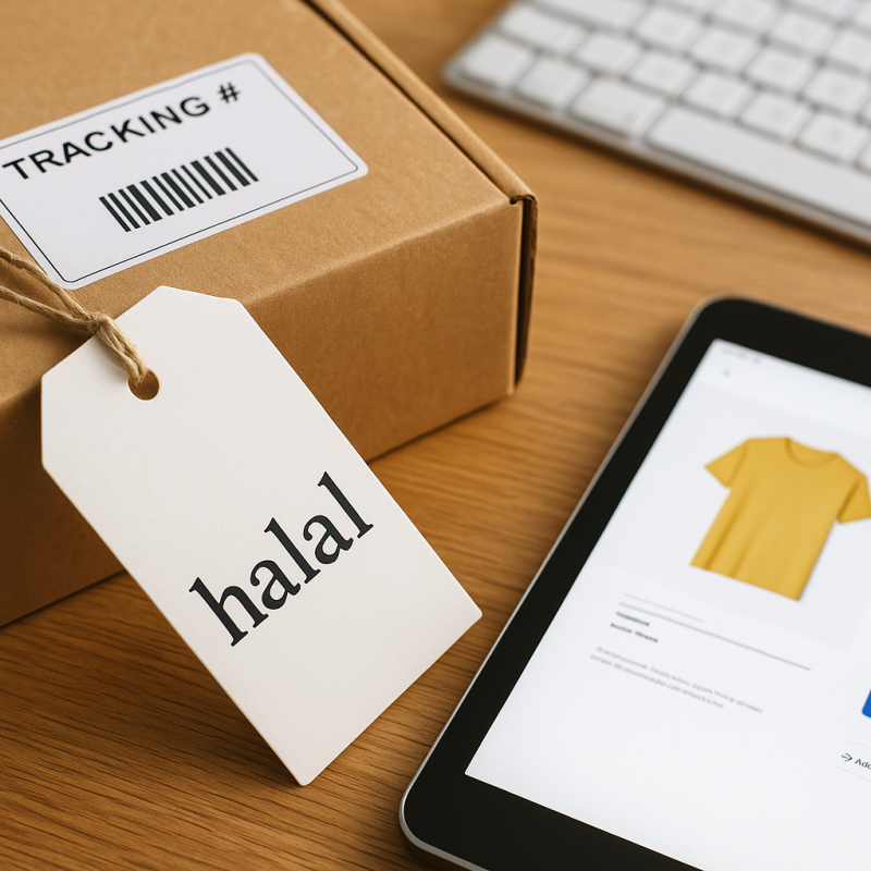 helal e ticaret urun sayfasi etiket ve dogrulama