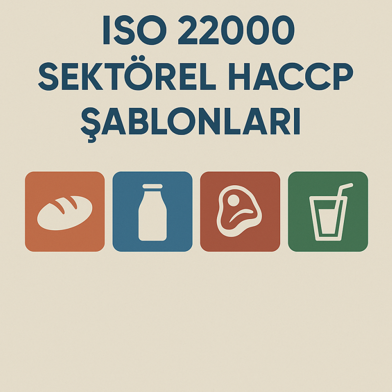iso 22000 sektorel haccp sablonlari firin sut et icecek