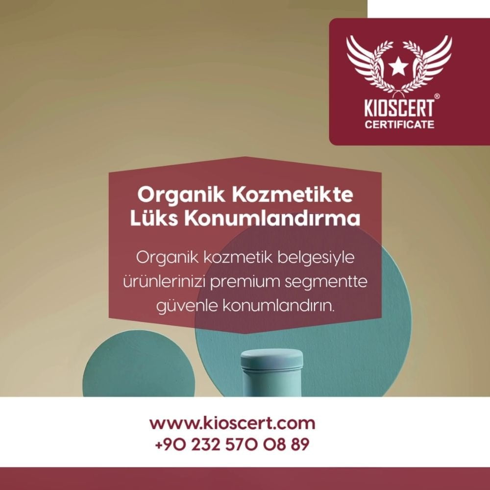 Kozmetik Organik Belgesi ile Premium Ürün Konumlandırması